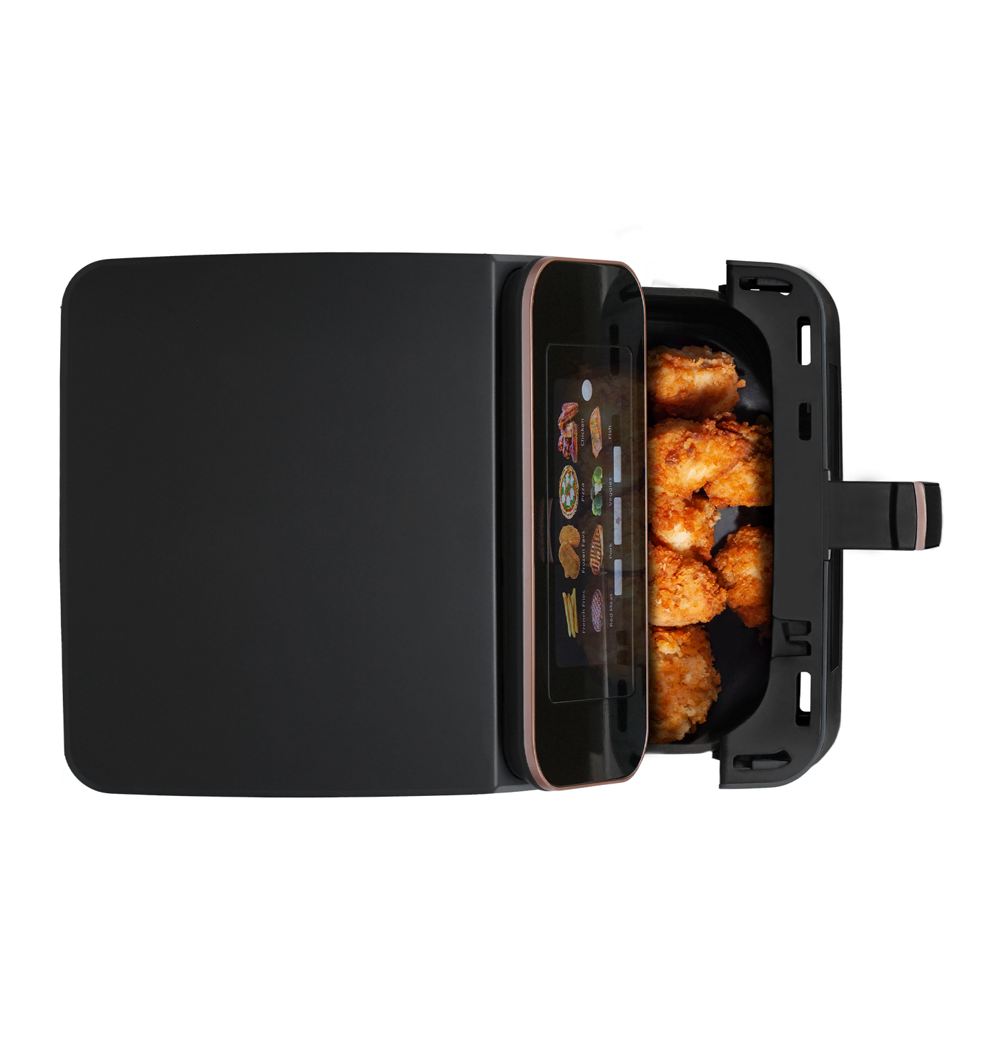 Livwell Touch IQ Matte Grey Air Fryer with Recipes