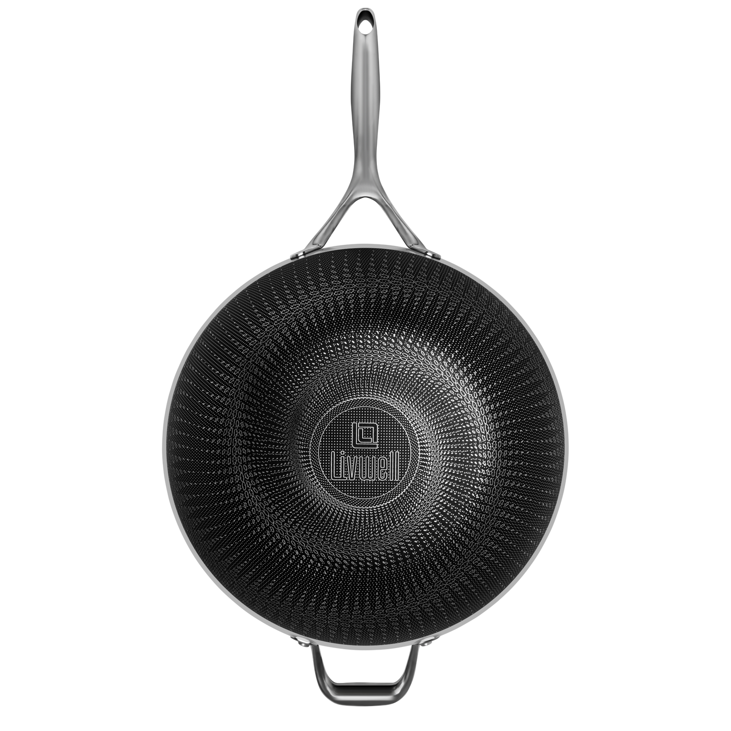 DiamondClad™ 12 Inch Thermowave™ Hybrid Wok