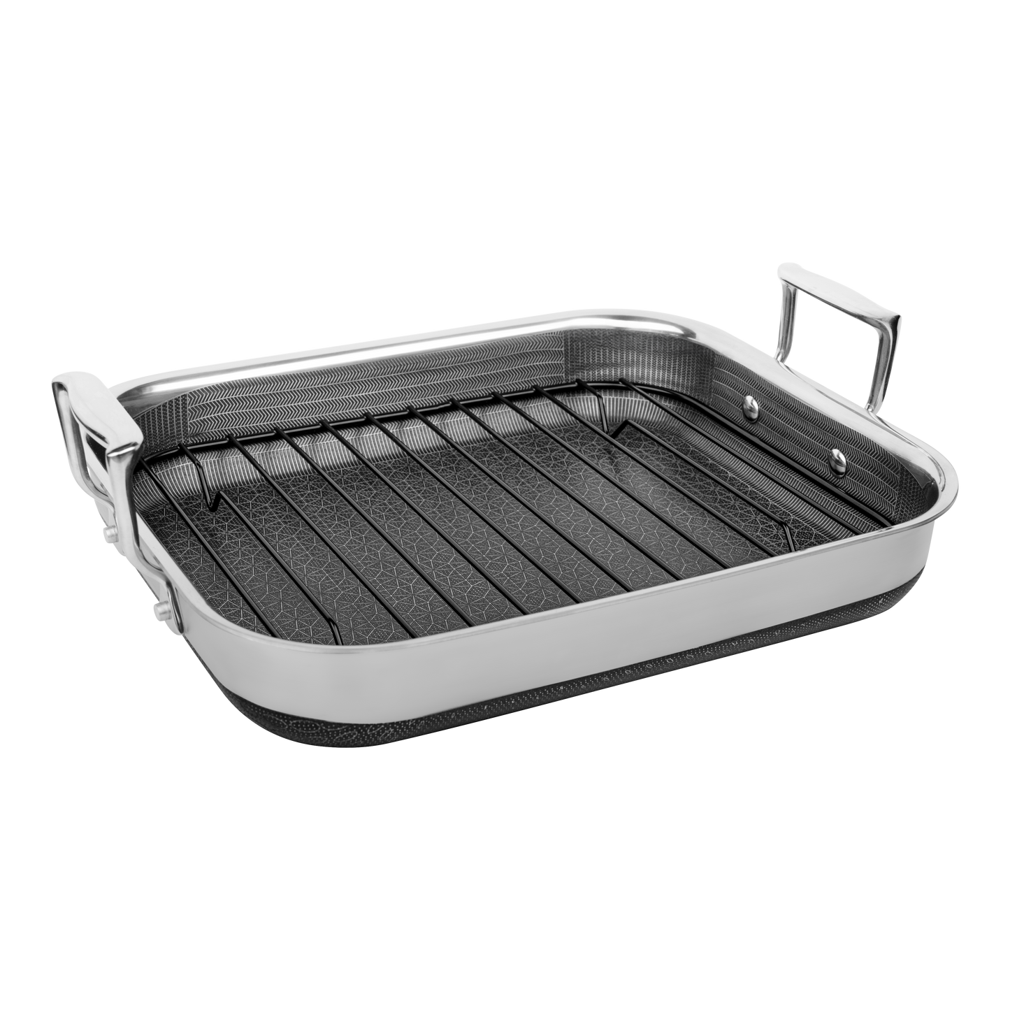 DiamondClad™ 14-inch Hybrid Nonstick Roasting Pan with Rack