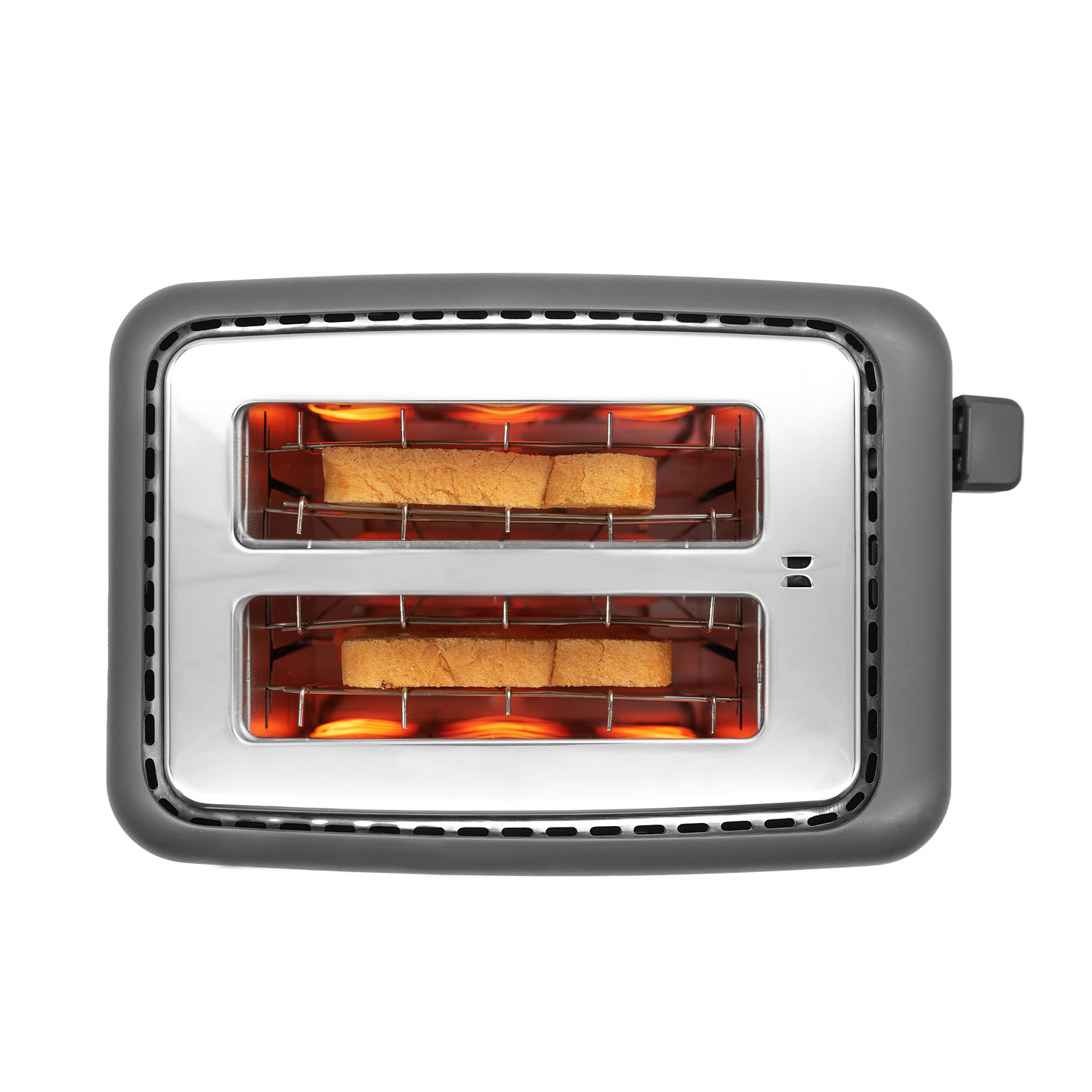 Livwell Touch IQ Matte Grey 2-Slice Toaster