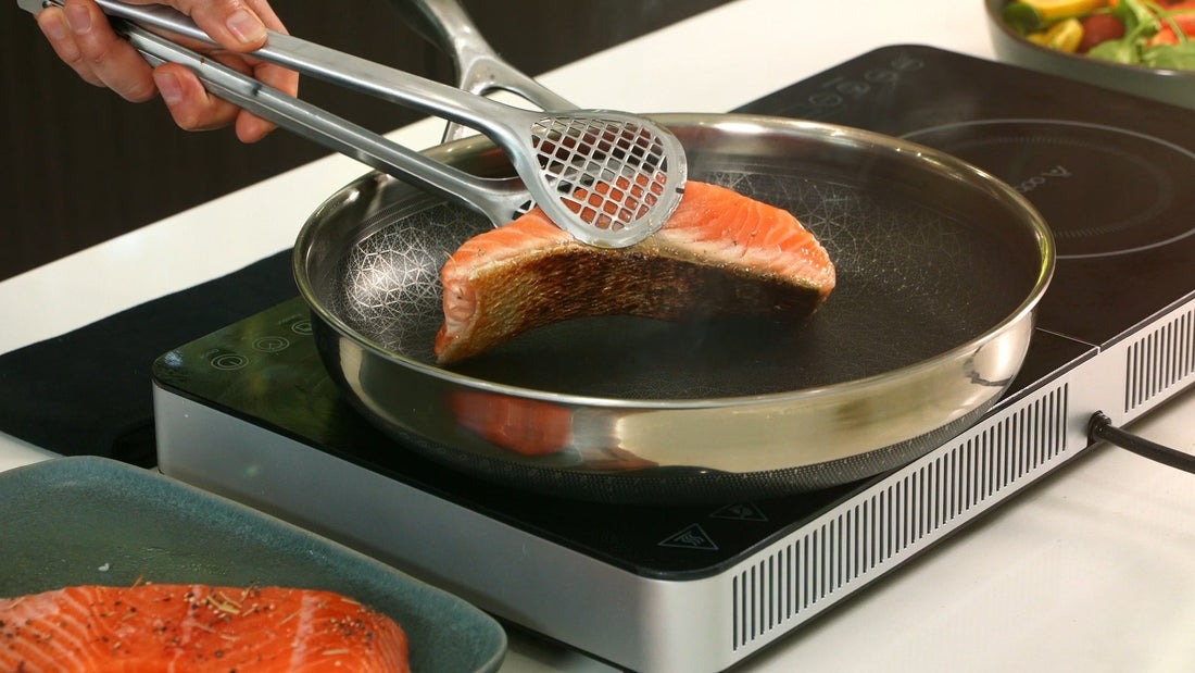 The Ultimate Sear: Crispy Skin Salmon That Slides Right Out (Hybrid Pan Recipe)