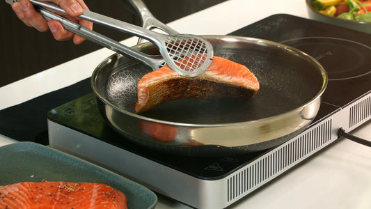 The Ultimate Sear: Crispy Skin Salmon That Slides Right Out (Hybrid Pan Recipe)