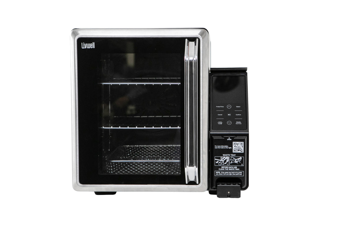 PRE-ORDER - SmoqeX: All-In-One INDOOR Pellet Smoker, Air Fryer and Grill