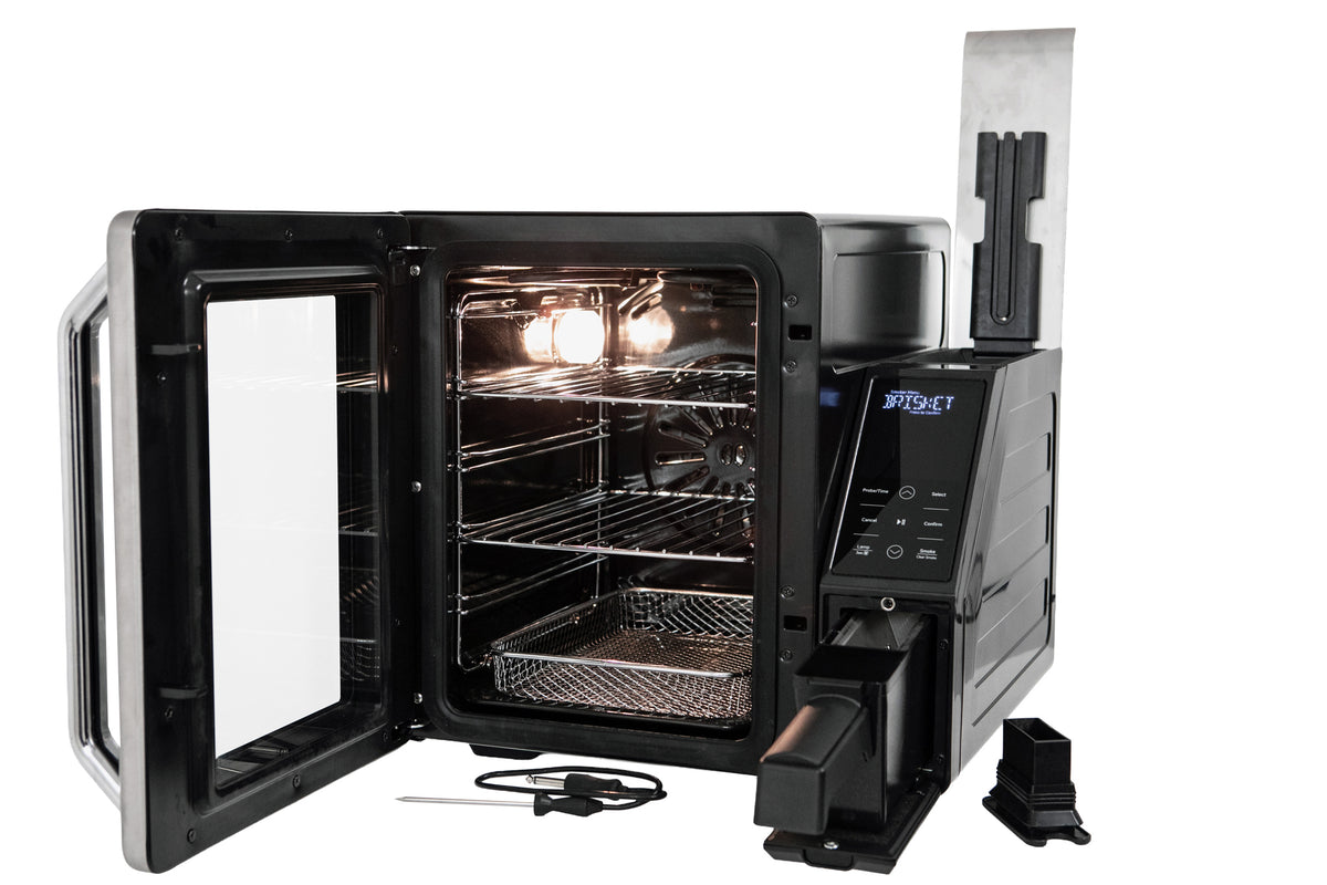 PRE-ORDER - SmoqeX: All-In-One INDOOR Pellet Smoker, Air Fryer and Grill