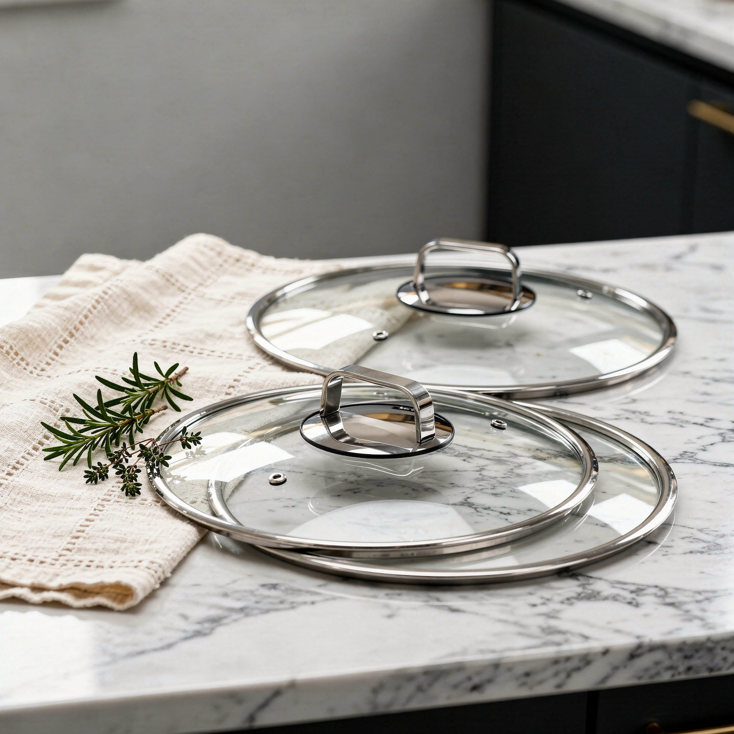 DiamondClad™ 8 Inch Tempered Glass Lid