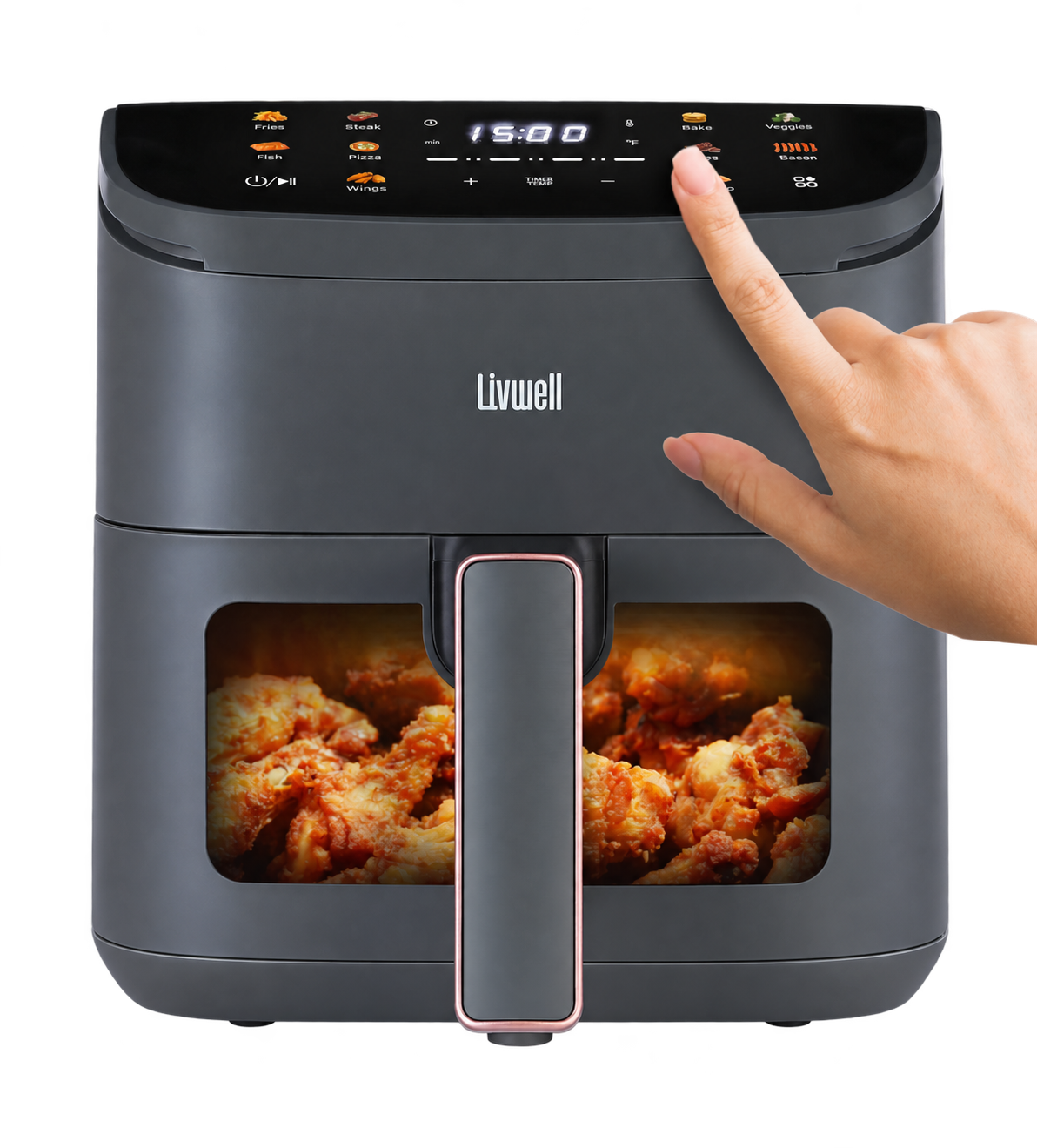 Livwell Smart Touch 5 Quart LED Air Fryer