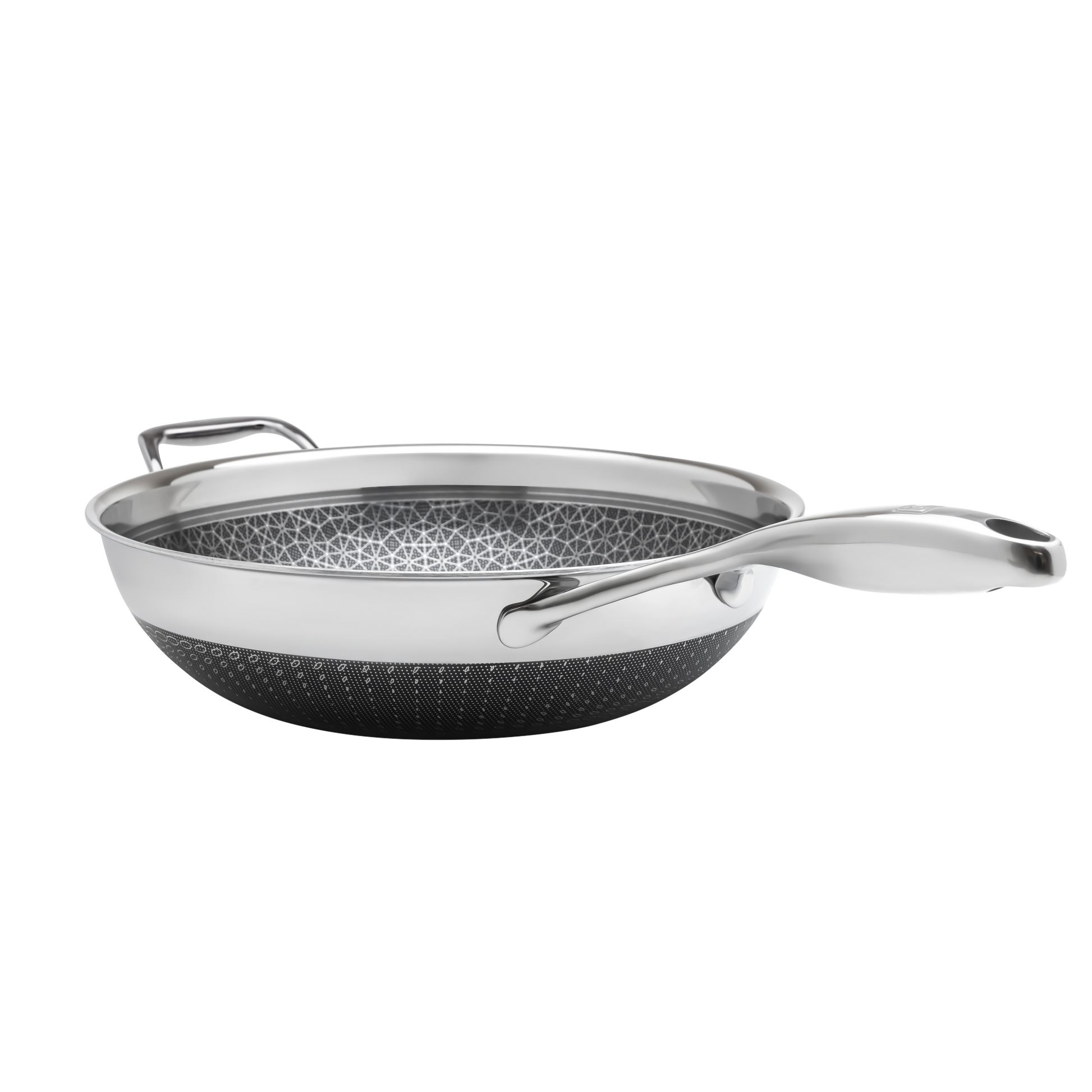 DiamondClad™ 12 Inch Thermowave™ Hybrid Wok | Livwell – Livwell Brands DiamondClad™ 12 Inch Thermowave™ Hybrid Wok | Livwell – Livwell Brands