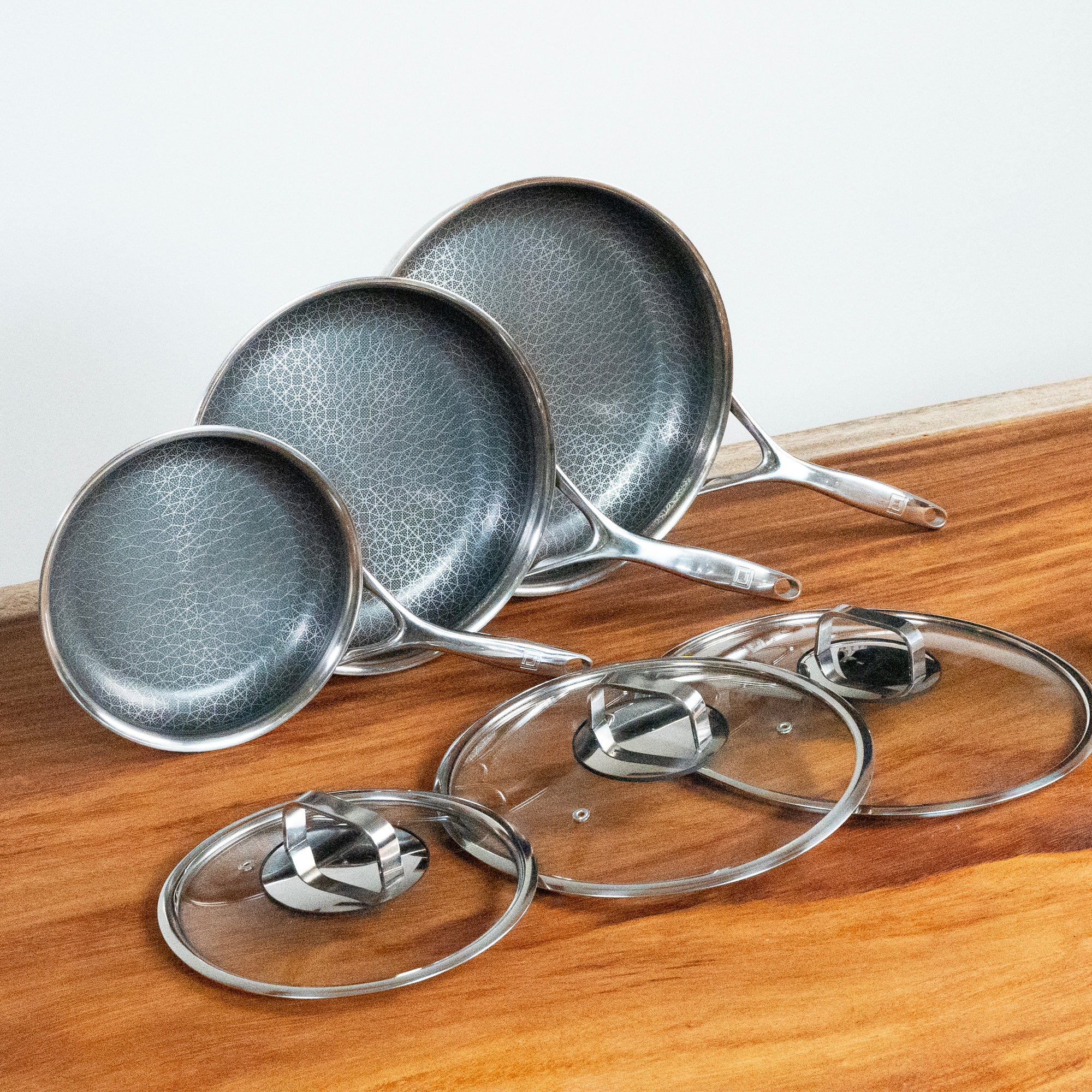 Diamond Range Cookware DiamondClad™ Thermowave™ 6 Piece Hybrid Cookware Set | Livwell ...